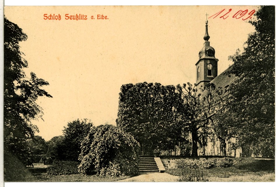12099-Seußlitz-1910-Schloß-Brück & Sohn Kunstverlag