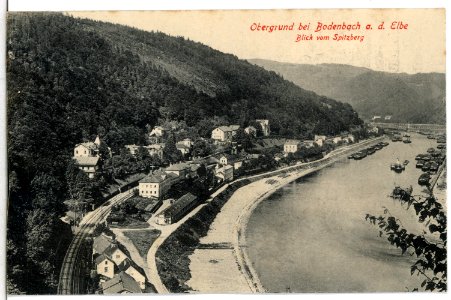 11830-Obergrund-1910-Blick vom Spitzberg auf Obergrund-Brück & Sohn Kunstverlag