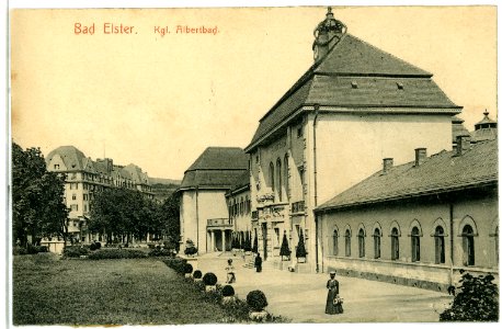 11746-Bad Elster-1910-Albertbad-Brück & Sohn Kunstverlag