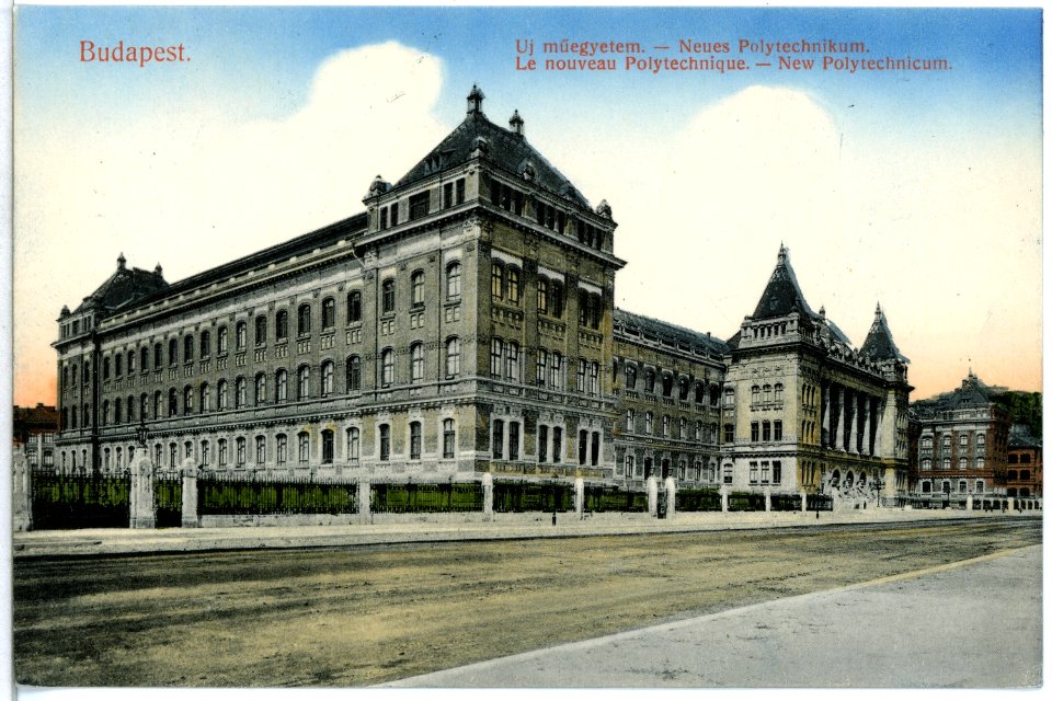 12659-Budapest-1911-Neues Polytechnikum-Brück & Sohn Kunstverlag