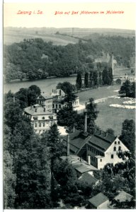 10280-Leisnig-1908-Blick auf Bad Mildenstein-Brück & Sohn Kunstverlag