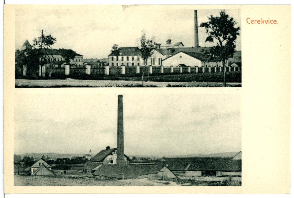 11759-Cerekvice-1910-Blick auf Cerekvice-Brück & Sohn Kunstverlag