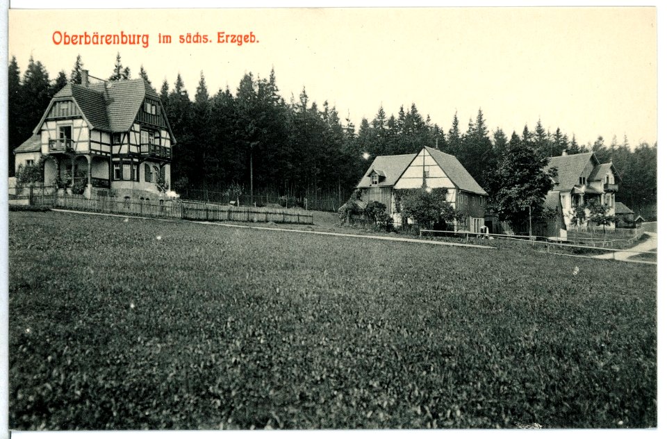 12163-Oberbärenburg-1910-Blick auf Oberbärenburg-Brück & Sohn Kunstverlag