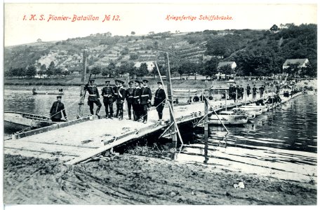 12364--1910-Pionier-Bataillon Nr. 12-Brück & Sohn Kunstverlag