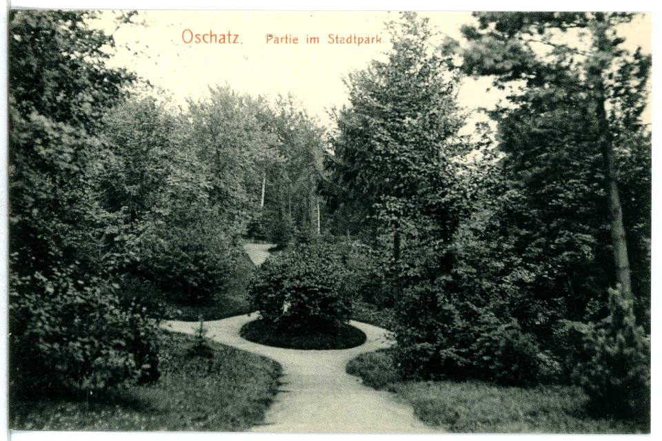 12722-Oschatz-1911-Stadtpark-Brück & Sohn Kunstverlag