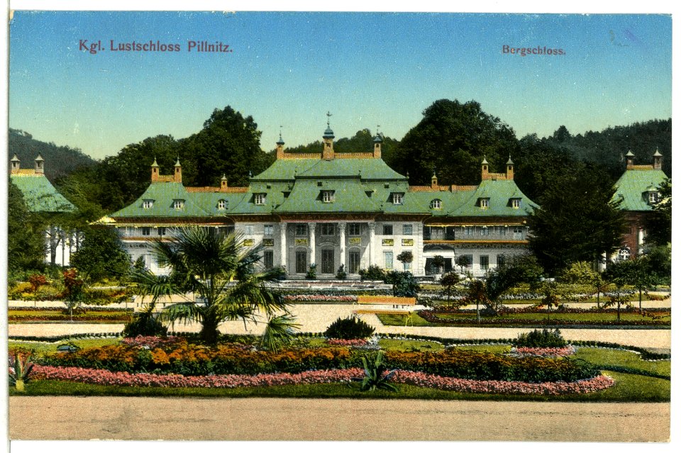 12677-Dresden-1911-Königliche Lustschloß Pillnitz, Bergschloß-Brück & Sohn Kunstverlag