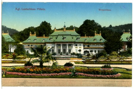 12677-Dresden-1911-Königliche Lustschloß Pillnitz, Bergschloß-Brück & Sohn Kunstverlag