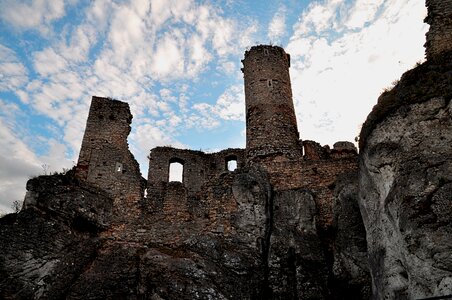 Castle the ruins of the ogrodzieniec