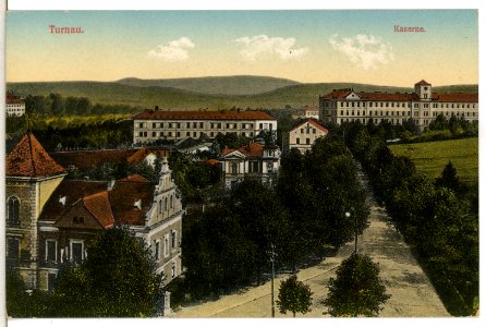 12739-Turnau-1911-Kaserne-Brück & Sohn Kunstverlag