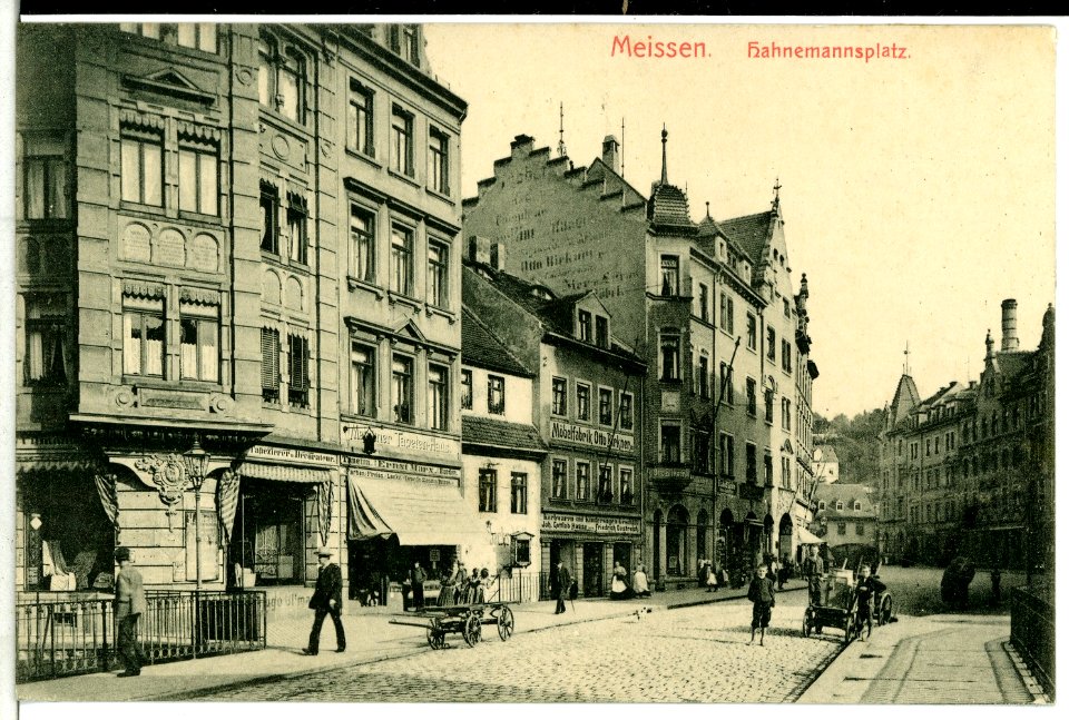 10023-Meißen-1908-Hahnemannsplatz-Brück & Sohn Kunstverlag