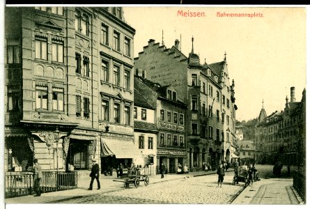 10023-Meißen-1908-Hahnemannsplatz-Brück & Sohn Kunstverlag