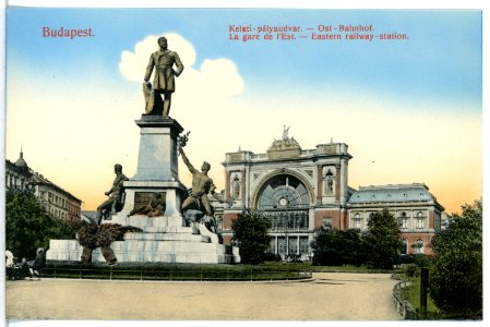 12660-Budapest-1911-Ostbahnhof-Brück & Sohn Kunstverlag