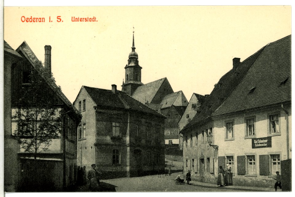 12170-Oederan-1910-Unterstadt-Brück & Sohn Kunstverlag