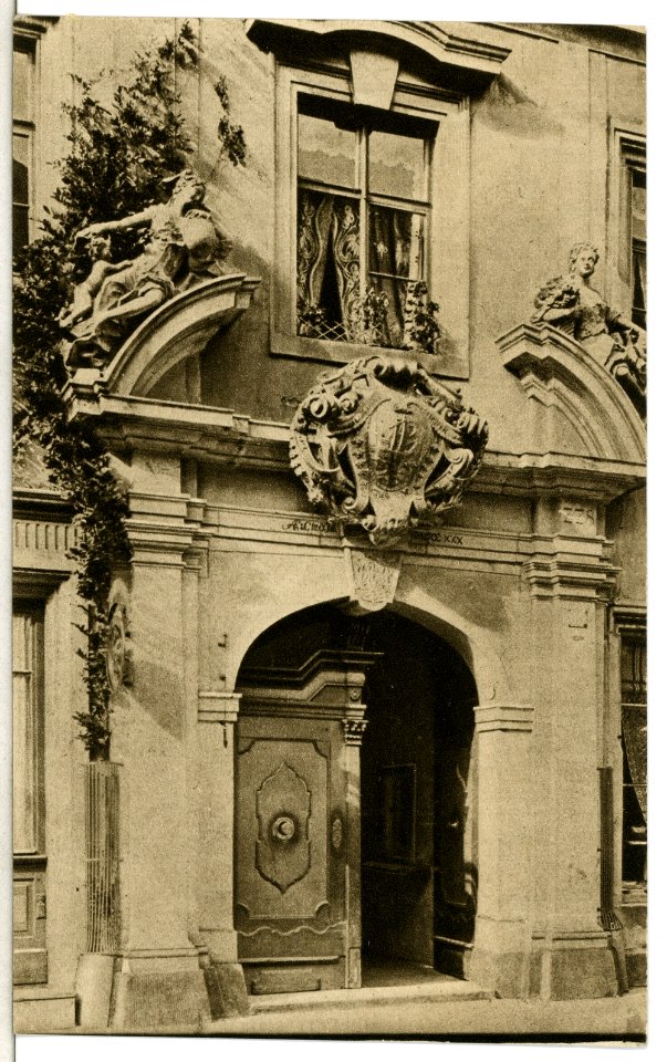 12602-Pirna-1911-Altes Portal in der Lange-Straße-Brück & Sohn Kunstverlag