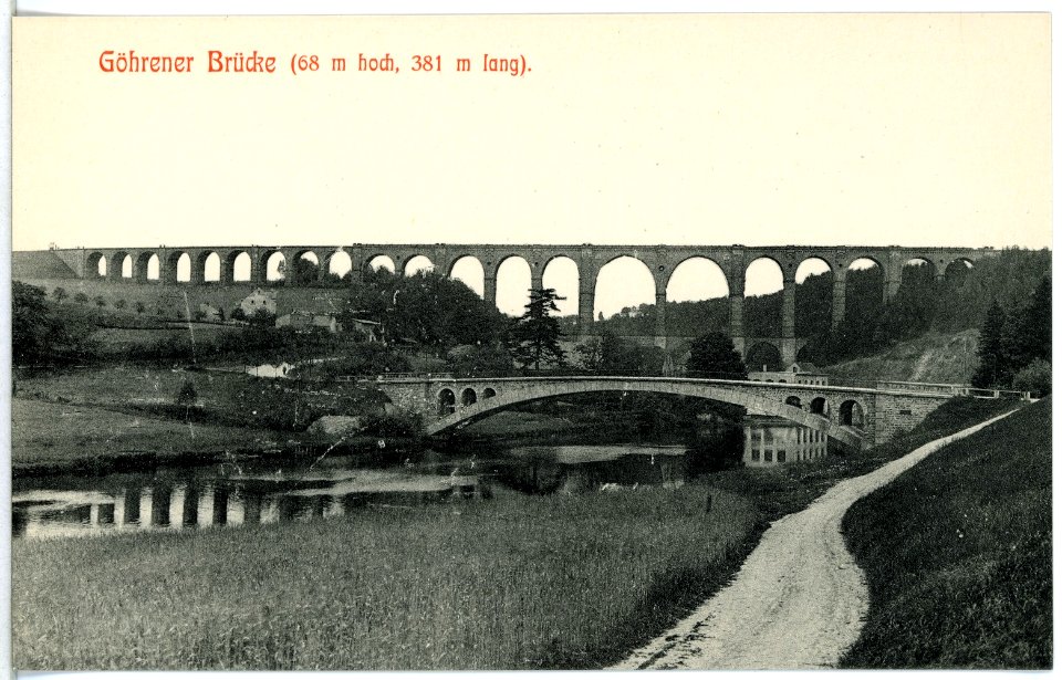 12268-Göhren (Wechselburg)-1910-Brücke-Brück & Sohn Kunstverlag