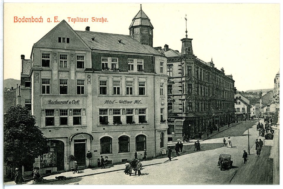 12411-Bodenbach-1911-Teplitzer Straße-Brück & Sohn Kunstverlag