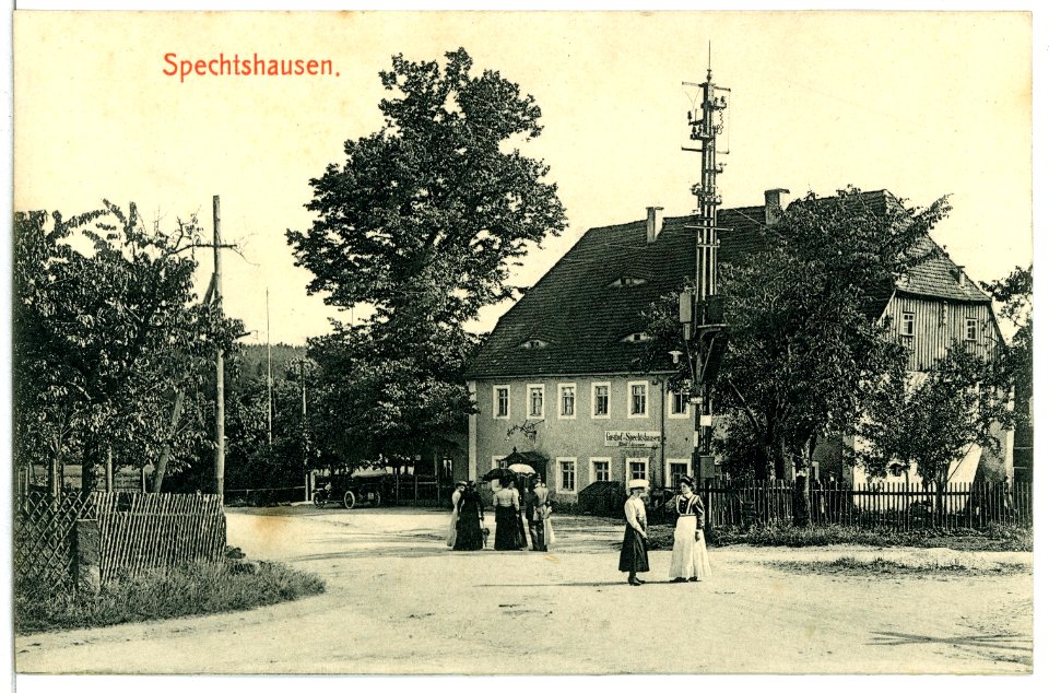 12617-Spechtshausen-1911-Gasthof-Brück & Sohn Kunstverlag
