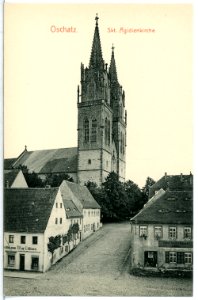 12729-Oschatz-1911-St. Aegidienkirche-Brück & Sohn Kunstverlag