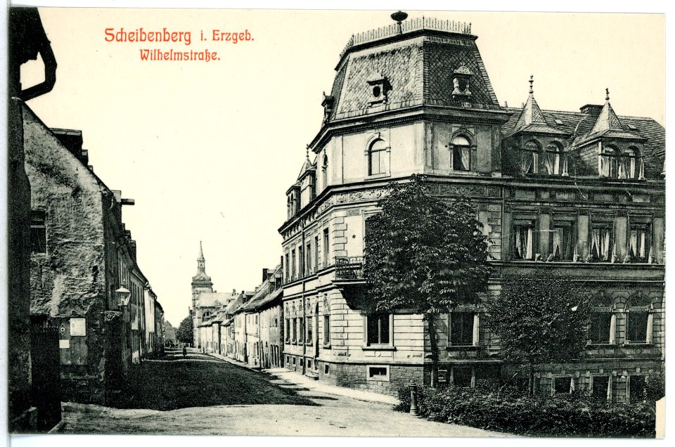 12421-Scheibenberg-1911-Wilhelmstraße-Brück & Sohn Kunstverlag