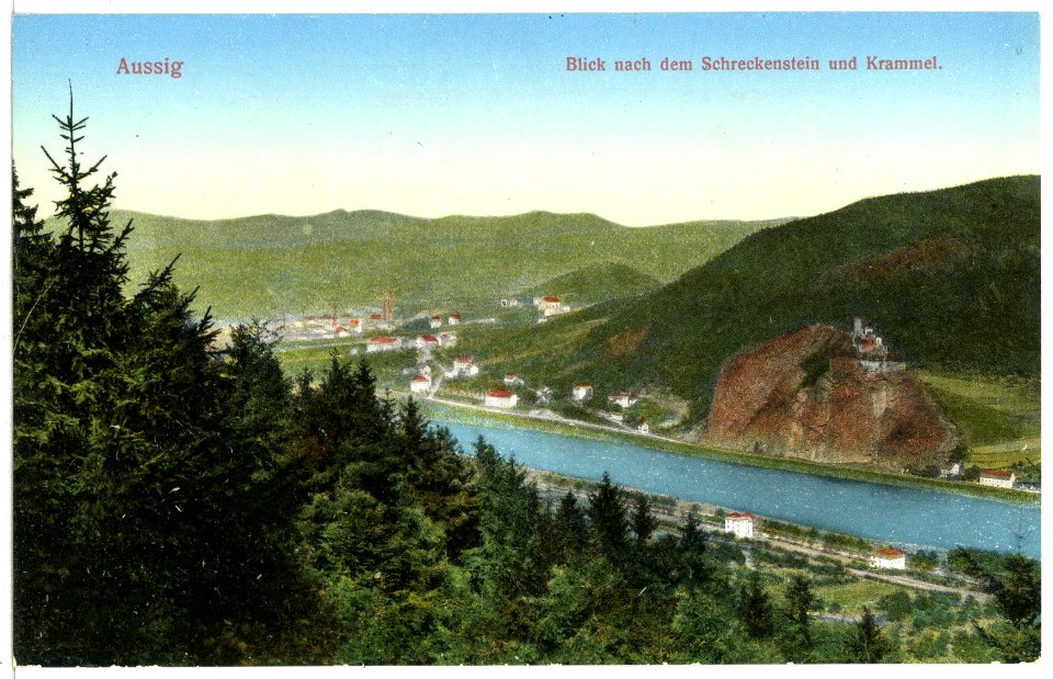 12740-Aussig-1911-Schreckenstein und Krammel-Brück & Sohn Kunstverlag