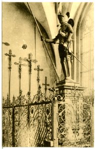 12662-Freiberg-1911-Rüstung des Kurfürsten Moritz im Dom-Brück & Sohn Kunstverlag