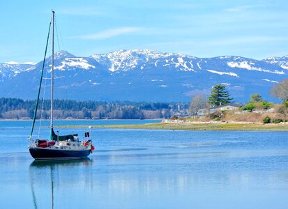 Comox british columbia scene
