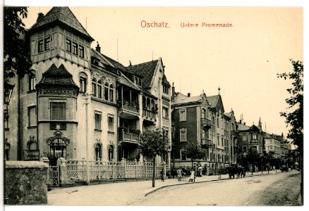 12728-Oschatz-1911-Untere Promenade-Brück & Sohn Kunstverlag