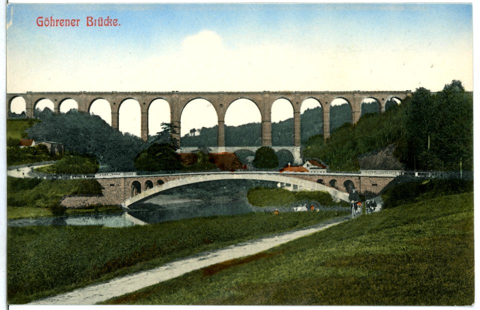 11234-Göhren (Wechselburg)-1910-Göhrener Brücke-Brück & Sohn Kunstverlag