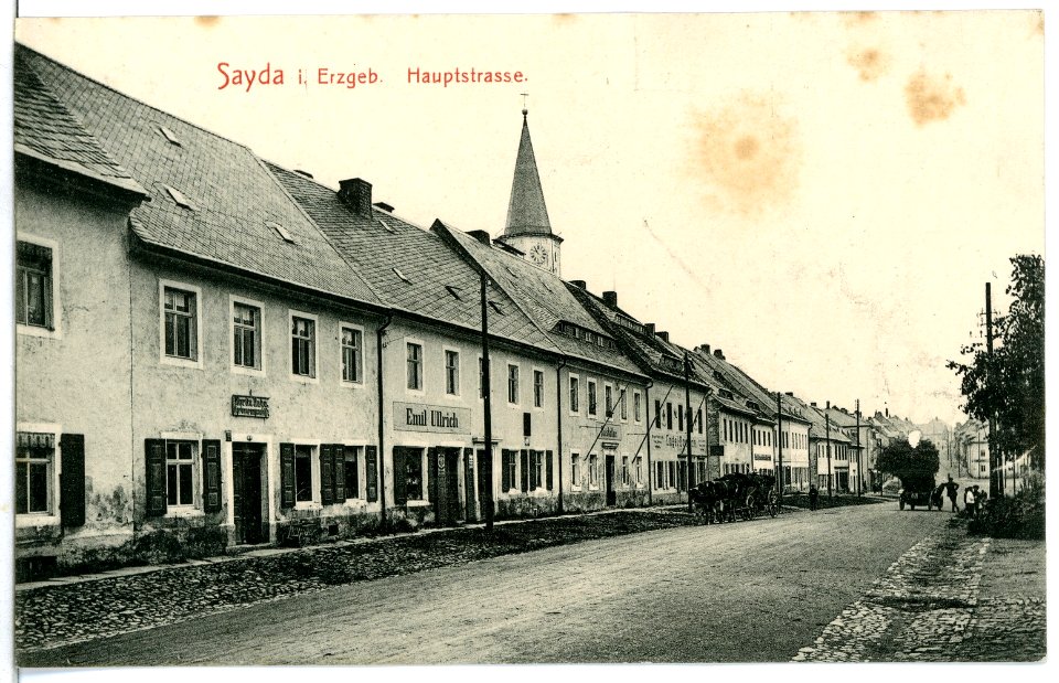 11434-Sayda-1910-Hauptstraße-Brück & Sohn Kunstverlag