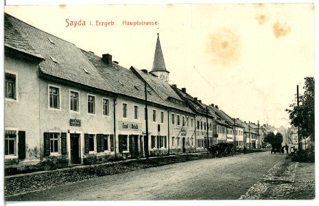 11434-Sayda-1910-Hauptstraße-Brück & Sohn Kunstverlag