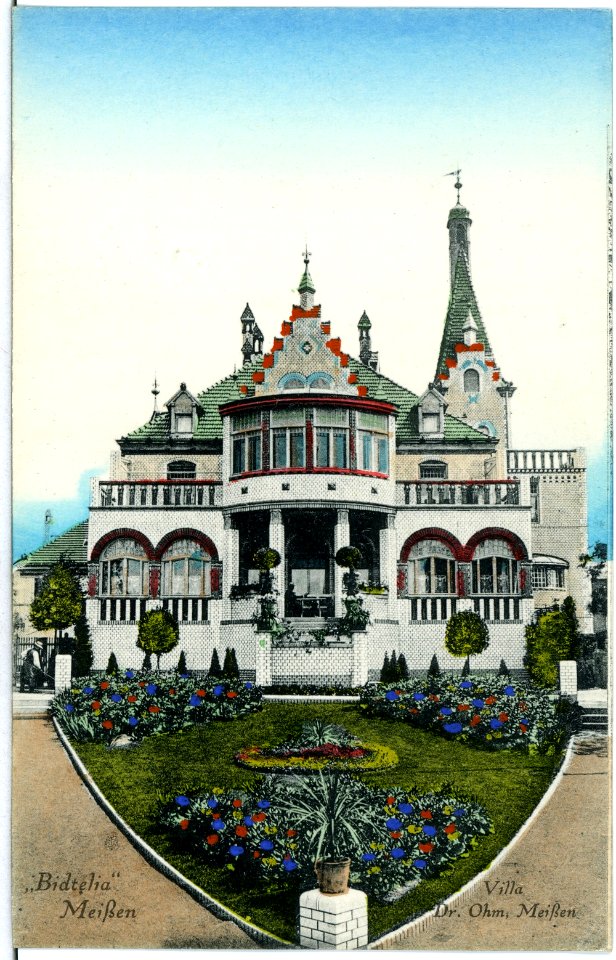 11226-Meißen-1910-Villa Dr. Ohm Hafenstraße - "Bidtelia"-Brück & Sohn Kunstverlag