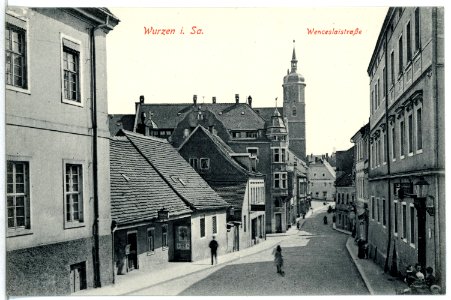 12276-Wurzen-1910-Wenceslaistraße-Brück & Sohn Kunstverlag