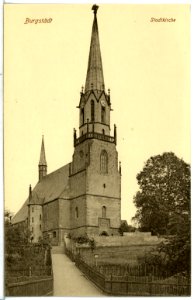 12325-Burgstädt-1910-Stadtkirche-Brück & Sohn Kunstverlag