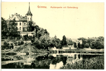 12333-Grimma-1910-Die Gattersburg-Brück & Sohn Kunstverlag