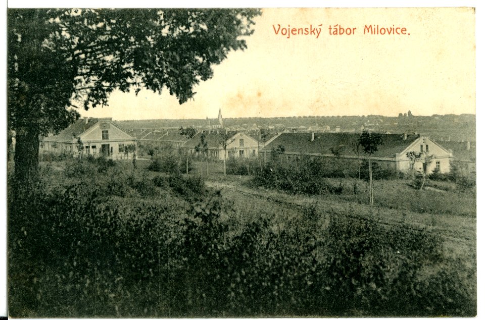 11760-Milovice-1910-Militärlager Milowitz-Brück & Sohn Kunstverlag