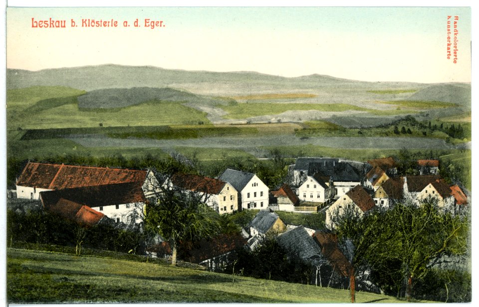 11769-Leskau-1910-Blick auf Leskau-Brück & Sohn Kunstverlag
