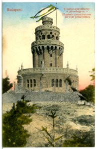 12624-Budapest-1911-Elisabeth-Aussichtsturm auf den Johannesberg-Brück & Sohn Kunstverlag