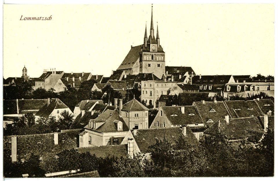 12732-Lommatzsch-1911-Blick auf Lommatzsch-Brück & Sohn Kunstverlag