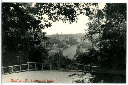 12628-Rochlitz-1911-Blick von der Bastei-Brück & Sohn Kunstverlag