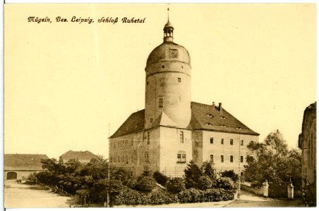 11336-Mügeln-1910-Schloß Ruhetal-Brück & Sohn Kunstverlag