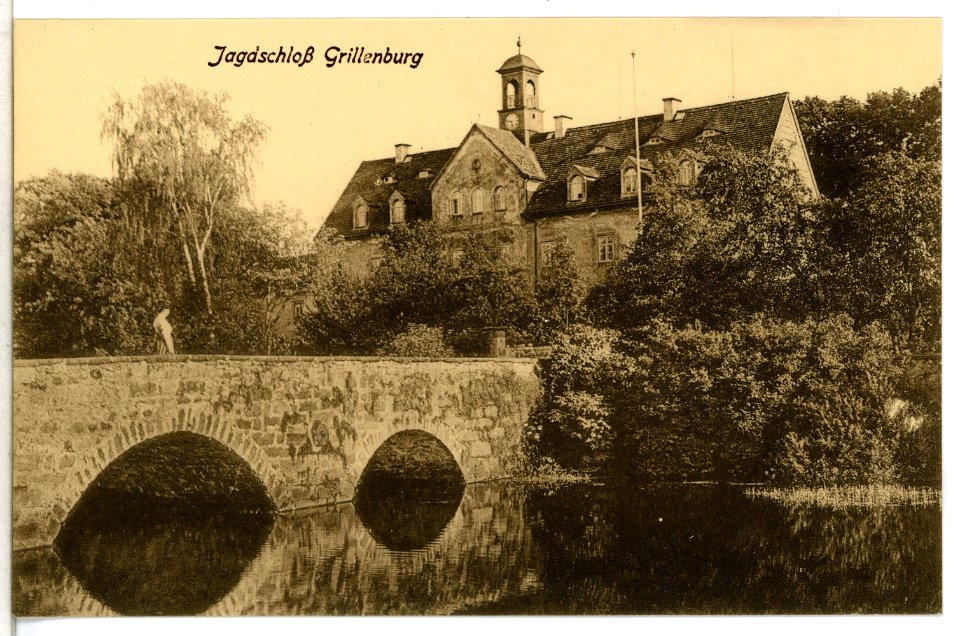 12615-Grillenburg-1911-Jagdschloß-Brück & Sohn Kunstverlag