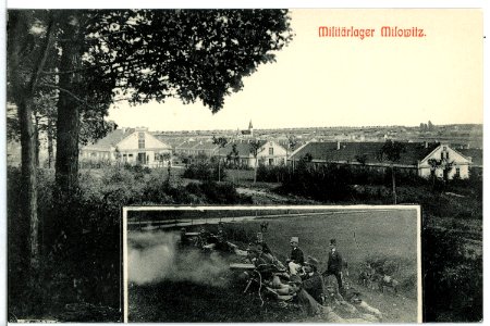 11820-Milowitz-1910-Militärlager-Brück & Sohn Kunstverlag