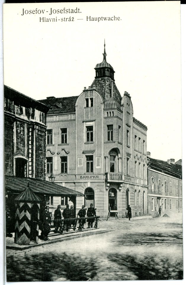11472-Josefstadt-1910-Hauptwache-Brück & Sohn Kunstverlag