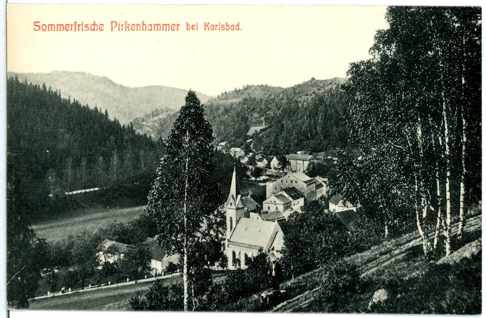 11773-Pirkenhammer-1910-Blick auf Pirkenhammer-Brück & Sohn Kunstverlag