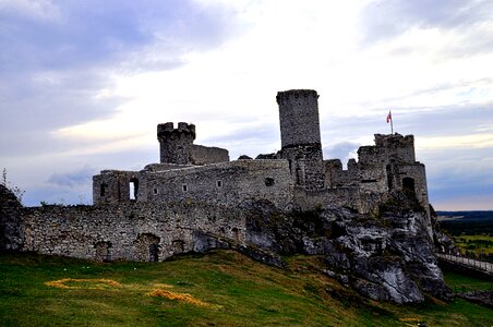 Castle the ruins of the ogrodzieniec