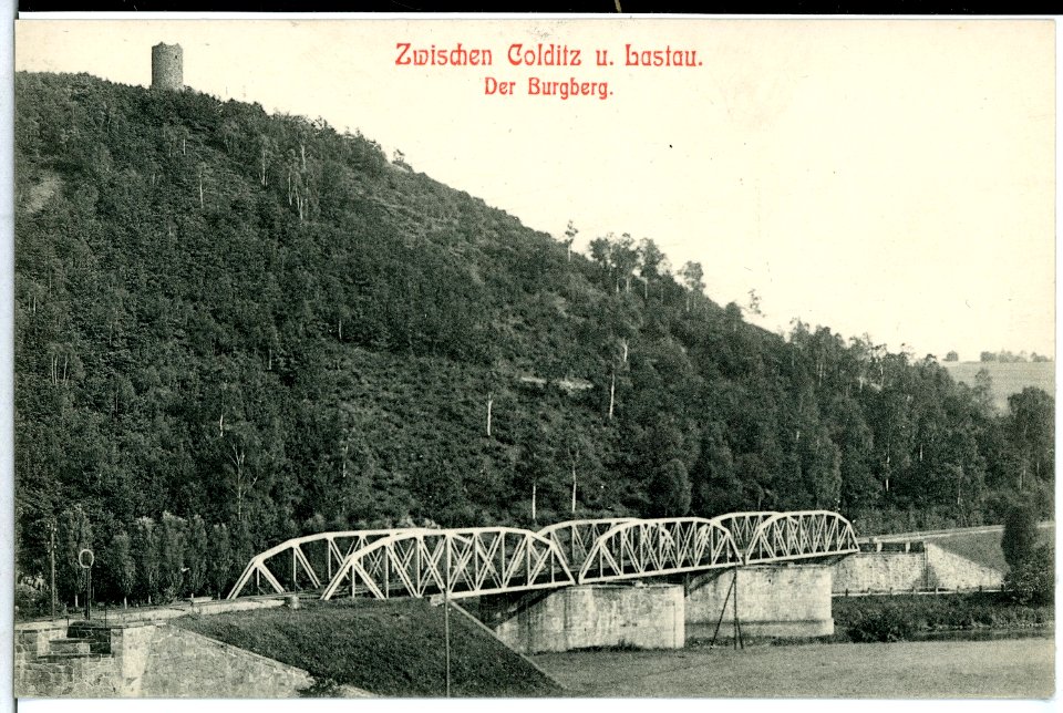 11235-Colditz-1910-Zwischen Colditz und Lastau - Der Burgberg-Brück & Sohn Kunstverlag