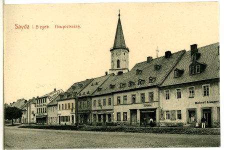 11435-Sayda-1910-Hauptstraße-Brück & Sohn Kunstverlag