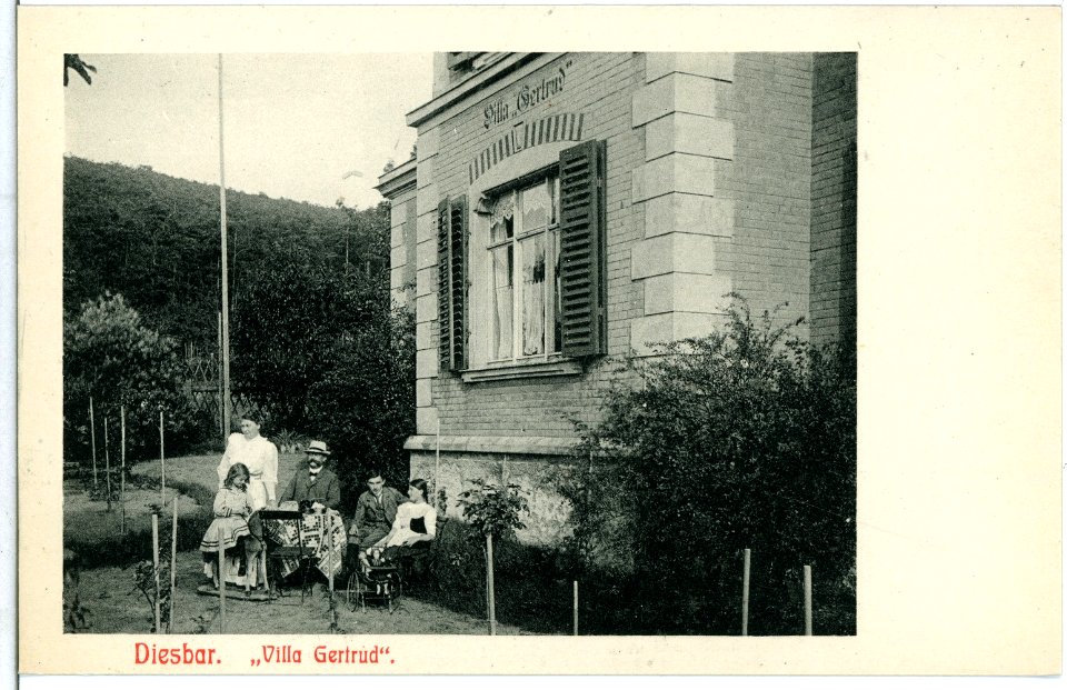 11043-Diesbar-1910-Villa Gertrud-Brück & Sohn Kunstverlag
