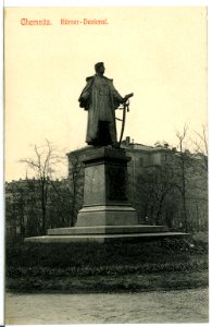 12461-Chemnitz-1911-Körner - Denkmal-Brück & Sohn Kunstverlag