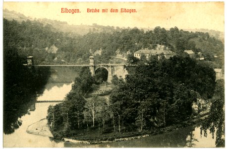 11020-Elbogen-1910-Brücke mit dem Elbogen-Brück & Sohn Kunstverlag